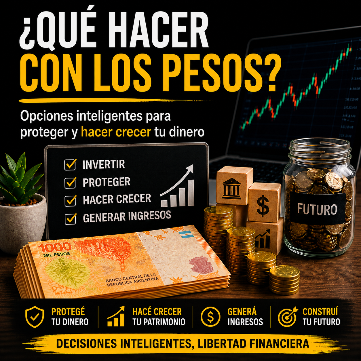 ¿Que hacer con los pesos?